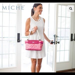 Miche new in package white rolled handles